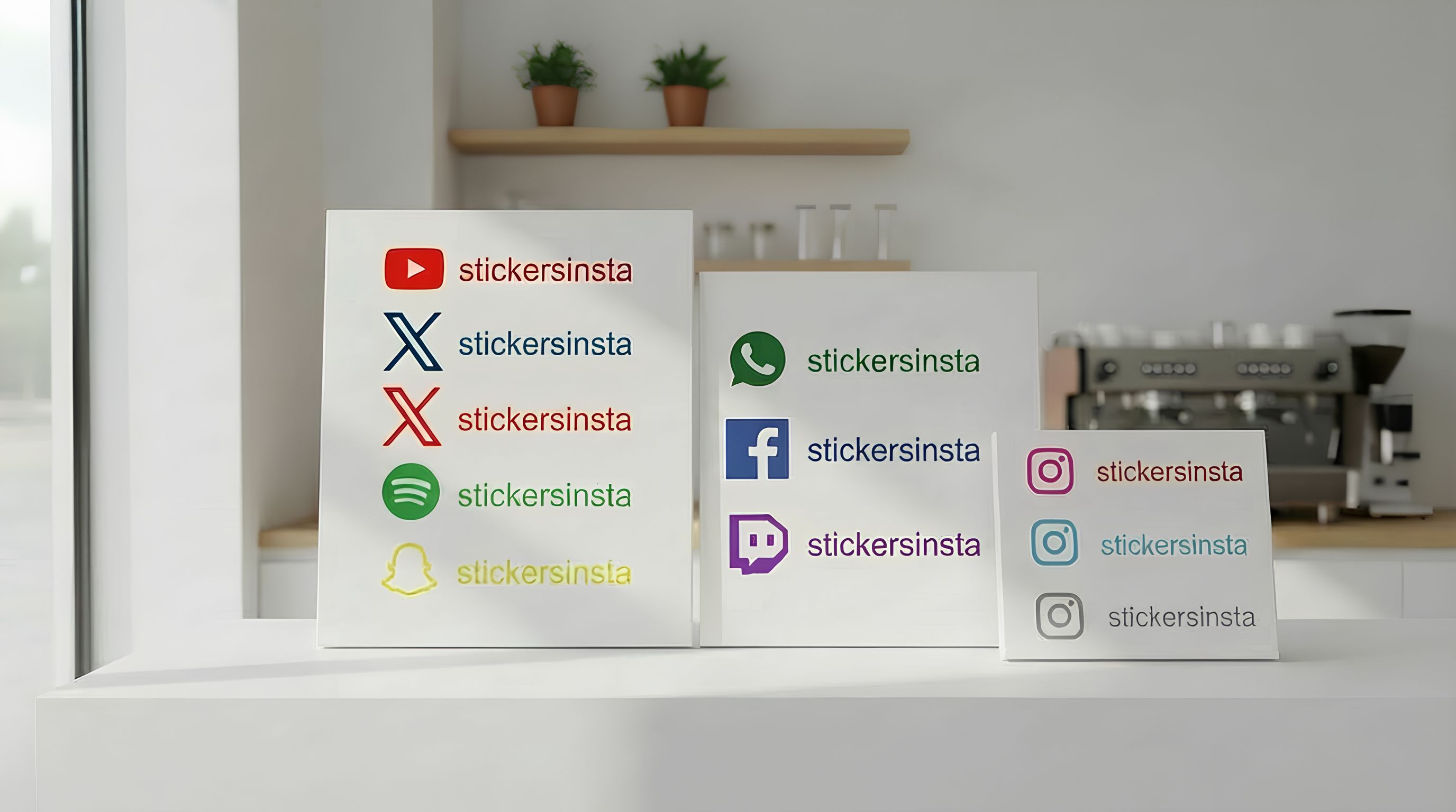 Sticker Instagram Tik Tok Facebook personnalisés