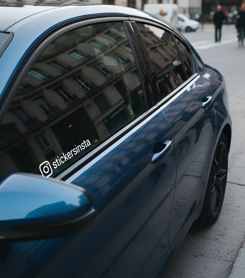 Sticker Instagram voiture